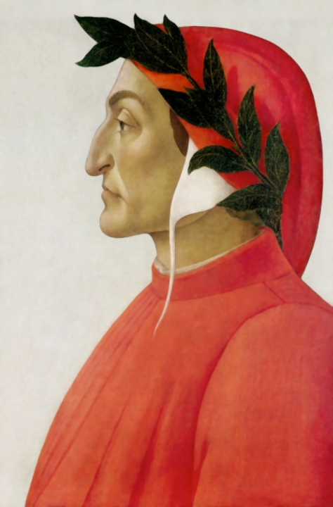 Dante Alighieri by Sandro Botticelli, 1495