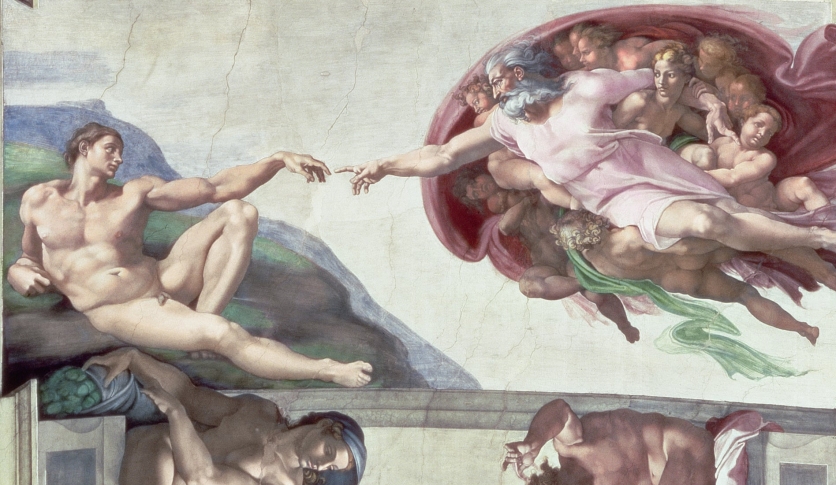 Michelangelo’s God @ the Sistine Chapel at the Vatican