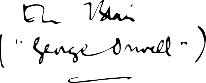 Orwell-Signature
