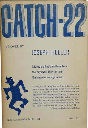 Joseph Heller, Catch-22 (1961) -- Book cover